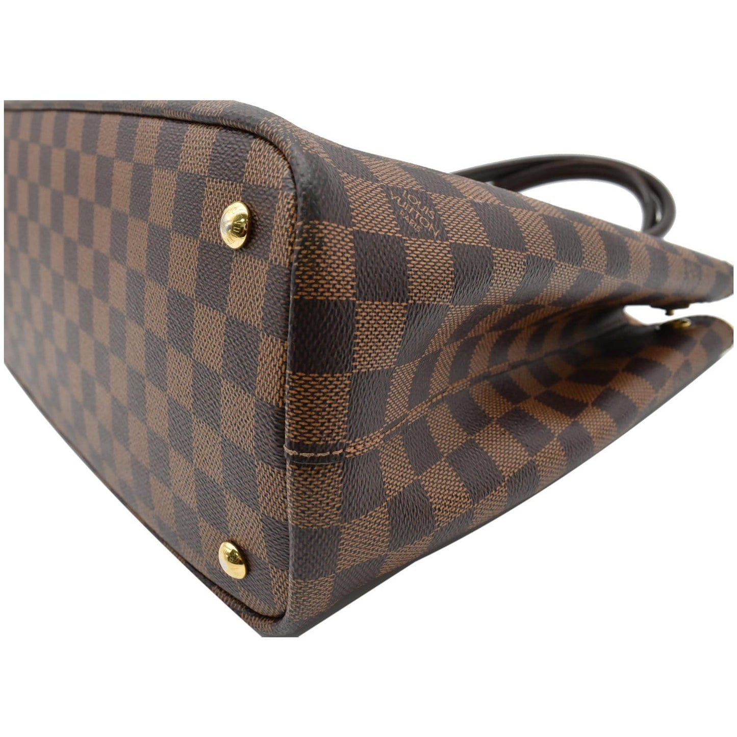 LOUIS VUITTON Kensington Damier Ebene Shoulder Bag Brown