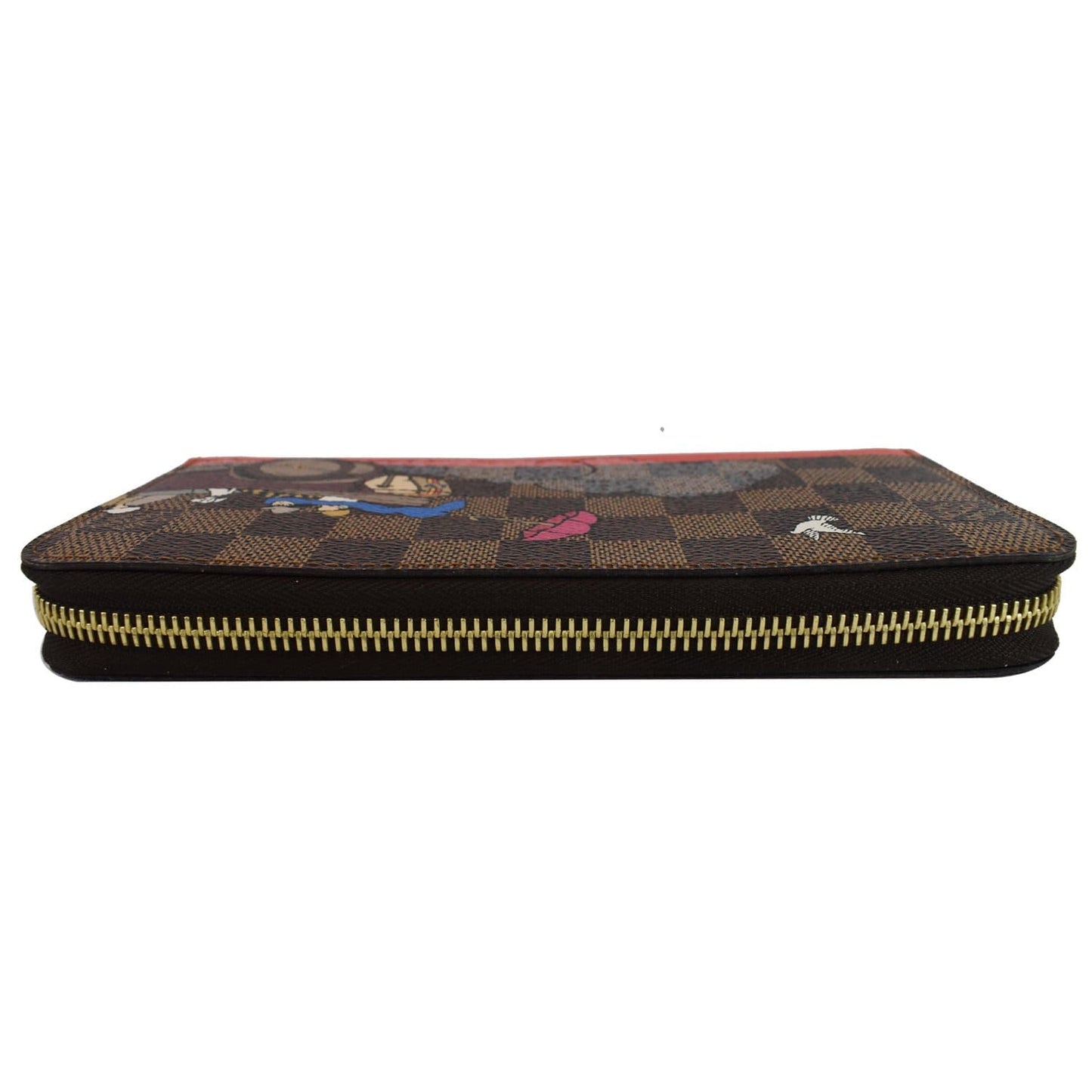 LOUIS VUITTON Monogram Canvas Illustre Evasion Insolite Wallet Brown