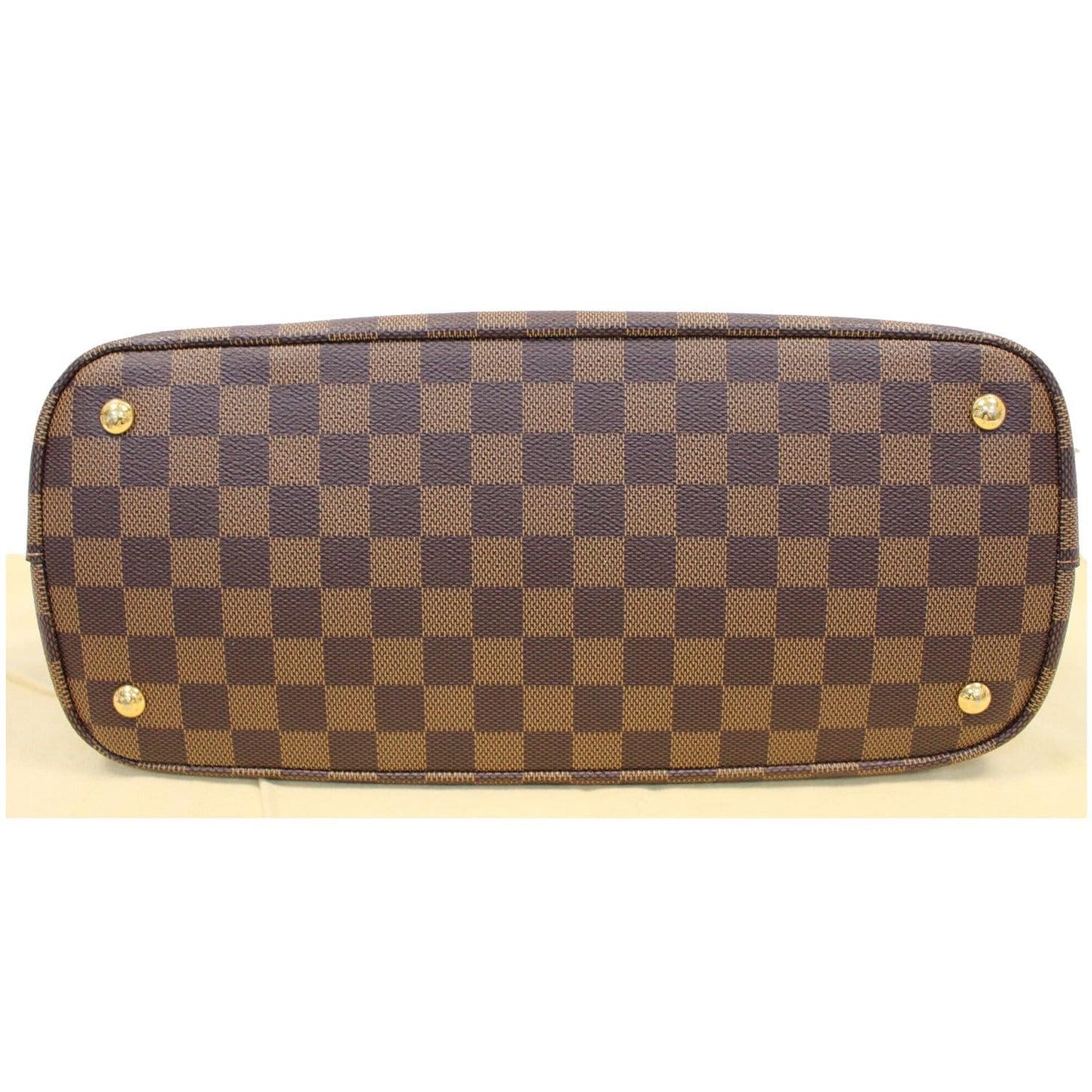 LOUIS VUITTON Kensington Damier Ebene Shoulder Bag Brown
