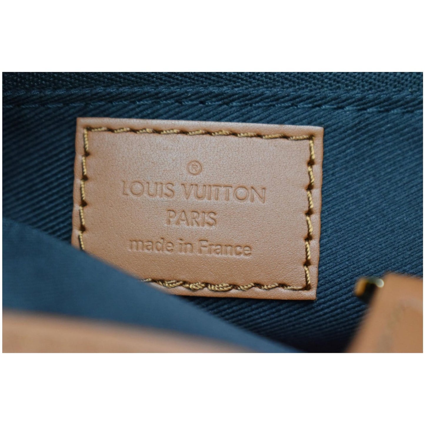 LOUIS VUITTON Dauphine PM Monogram Reverse Canvas Hobo Shoulder Bag Brown
