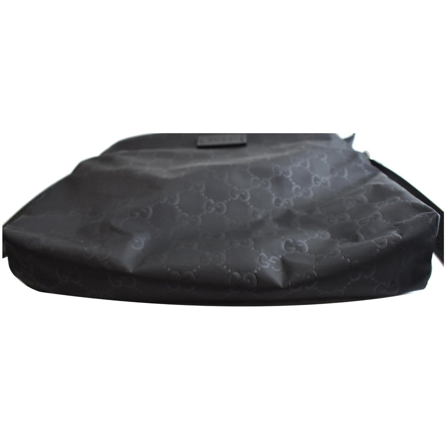 GUCCI GG Monogram Nylon Small Messenger Bag Black 510342