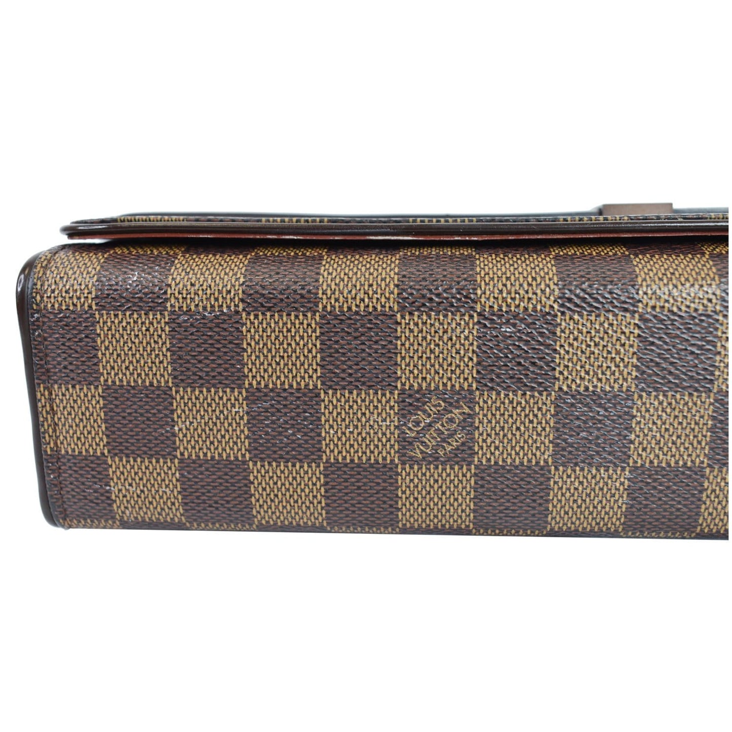 LOUIS VUITTON Tribeca Mini Damier Ebene Shoulder Bag Brown