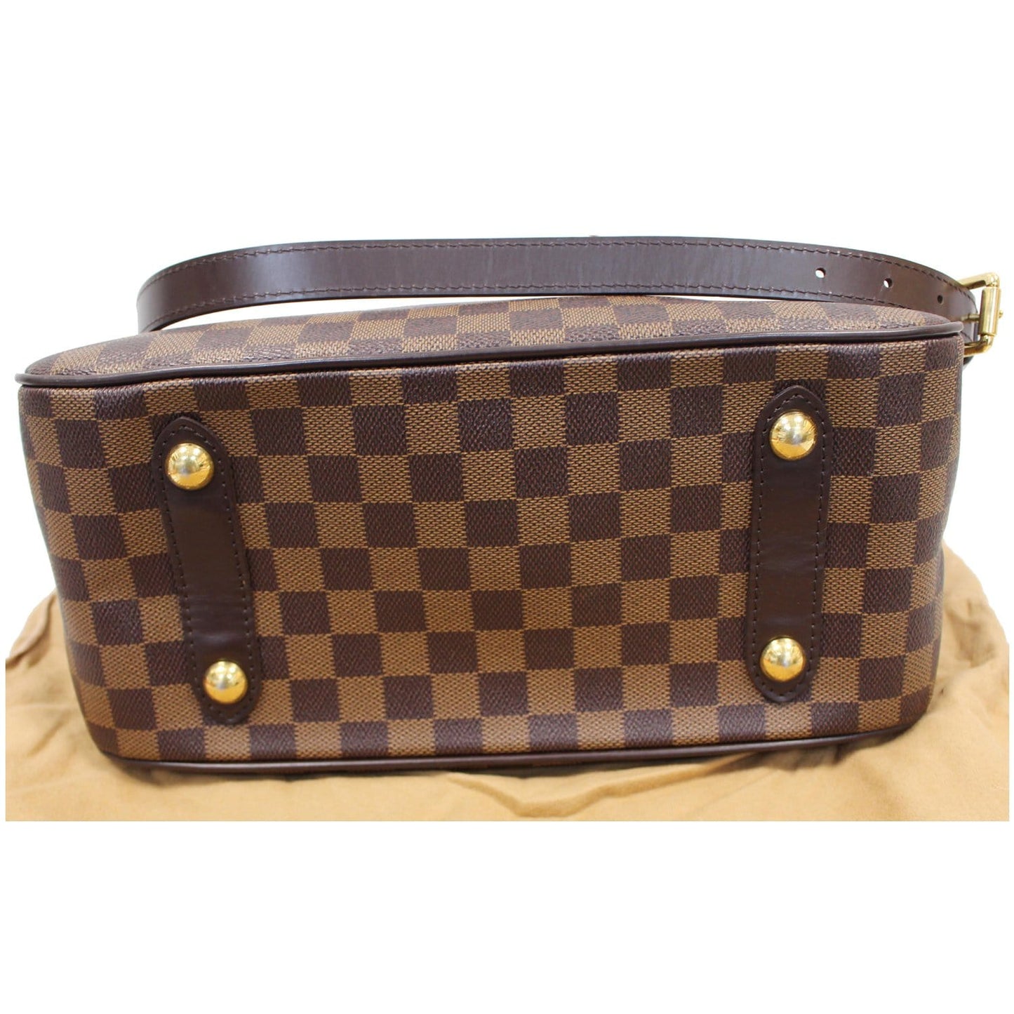 LOUIS VUITTON Cabas Rosebery Damier Ebene Shoulder Bag Brown - 25% OFF