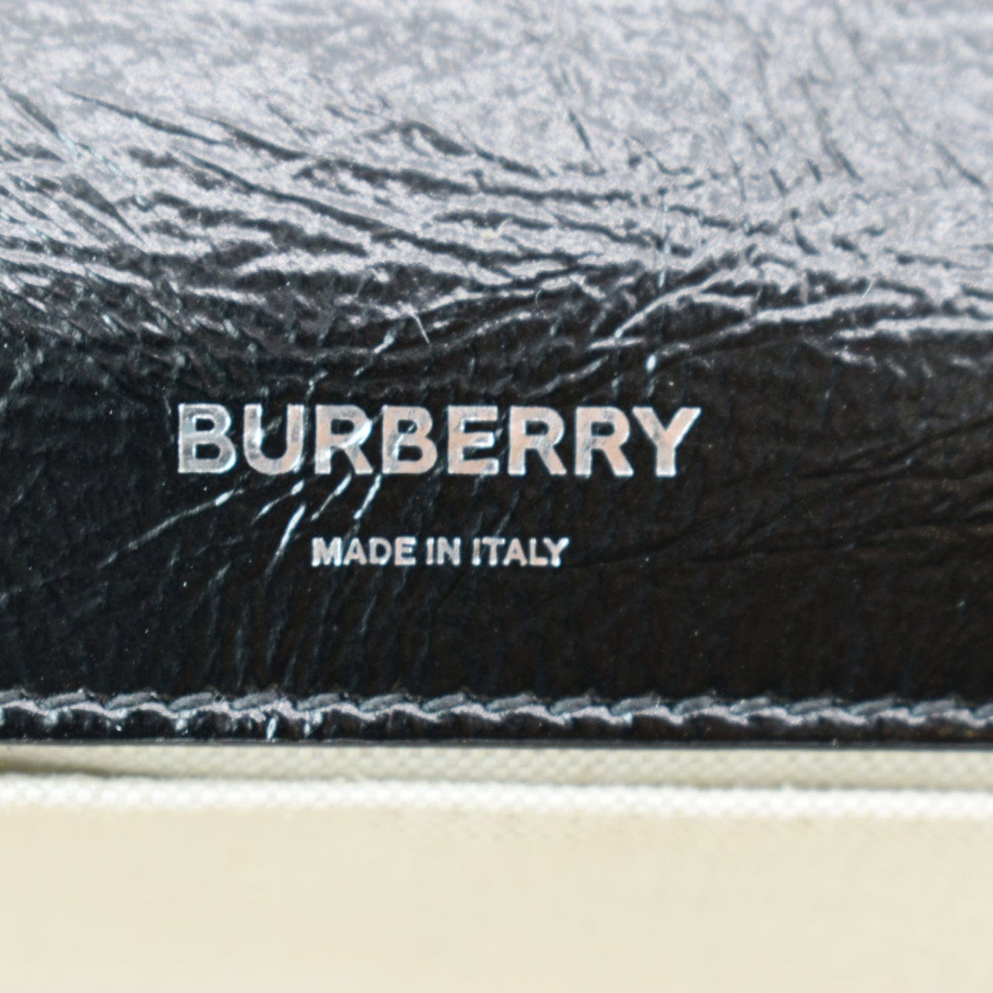 BURBERRY Lola Small Quilted Leather Shoulder Bag Black