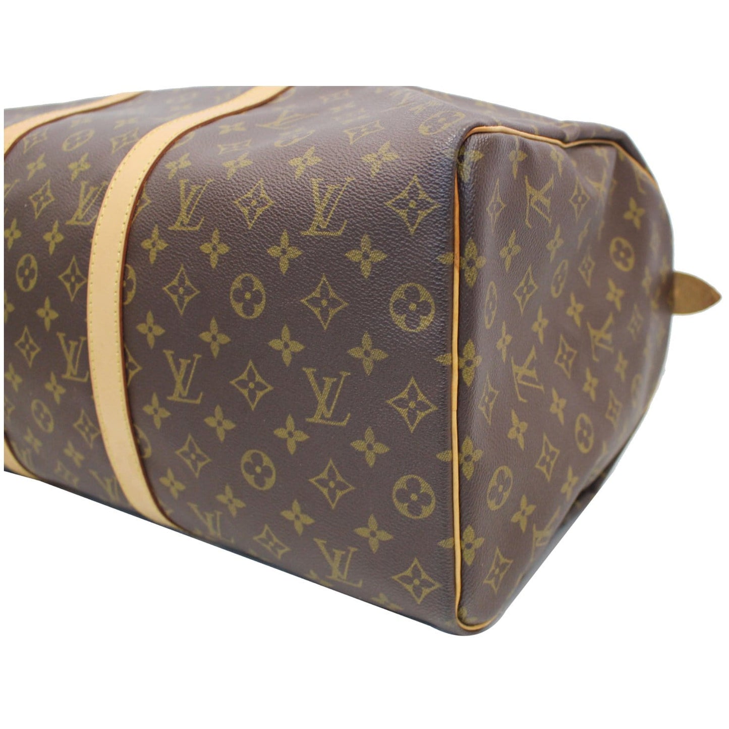 LOUIS VUITTON Keepall 50 Monogram Canvas Travel Bag Brown - 15% OFF