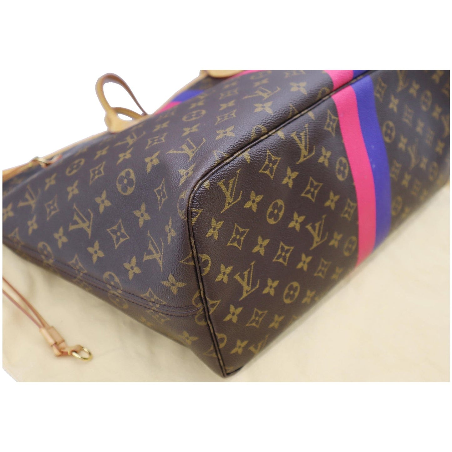 LOUIS VUITTON Neverfull GM My LV Heritage Monogram Canvas Tote Bag Brown