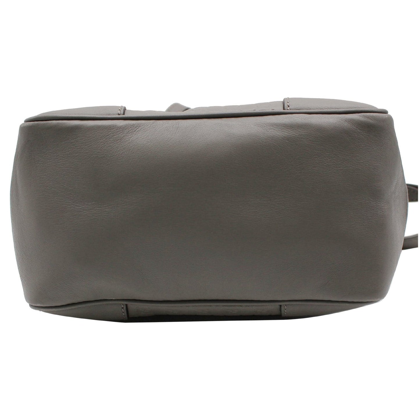 GUCCI Small Bree GG Guccissima Leather Tote Crossbody Bag Grey 449241