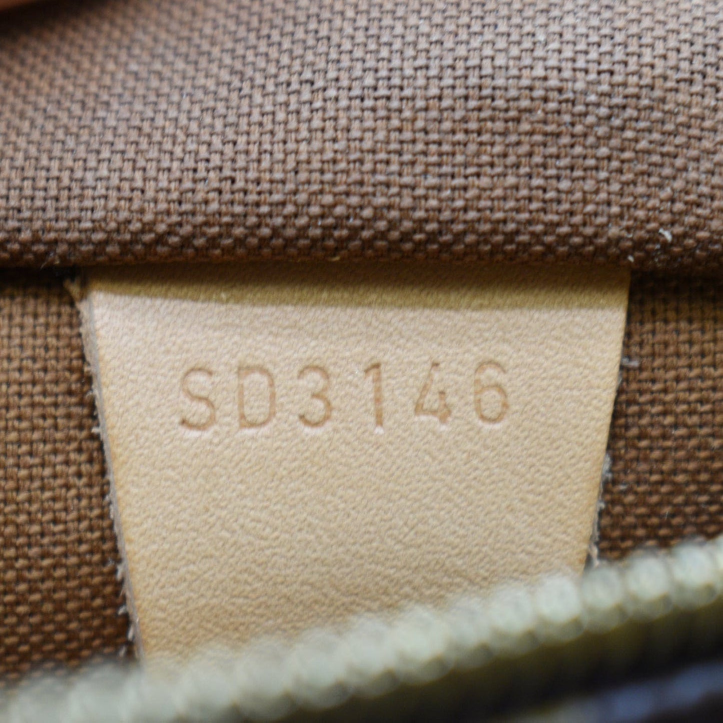 LOUIS VUITTON Speedy 25 Bandouliere Monogram Canvas Shoulder Bag Brown