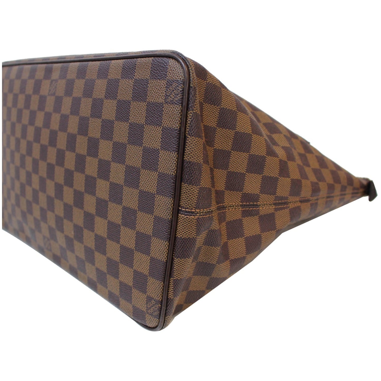 LOUIS VUITTON Saleya GM Damier Ebene Shoulder Bag Brown