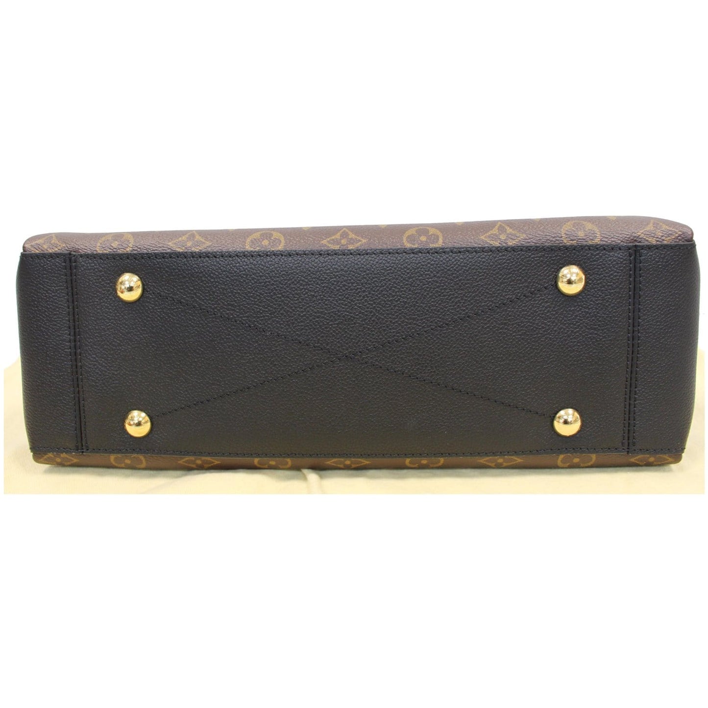 LOUIS VUITTON Surene MM Monogram Canvas Shoulder Bag Black