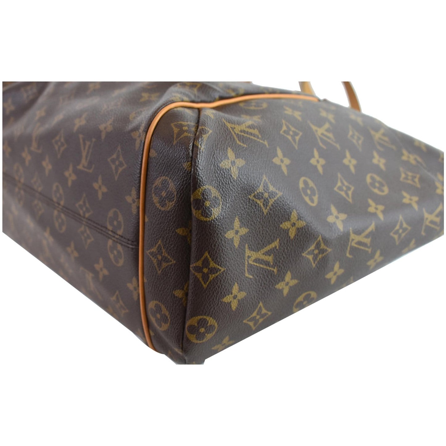 LOUIS VUITTON Totally GM Monogram Canvas Tote Shoulder Bag Brown