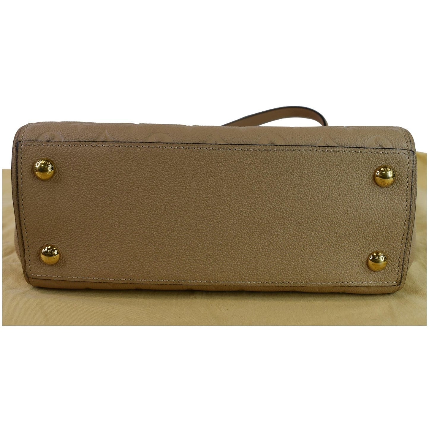 LOUIS VUITTON Trocadero Monogram Empreinte Leather Shoulder Bag Dune