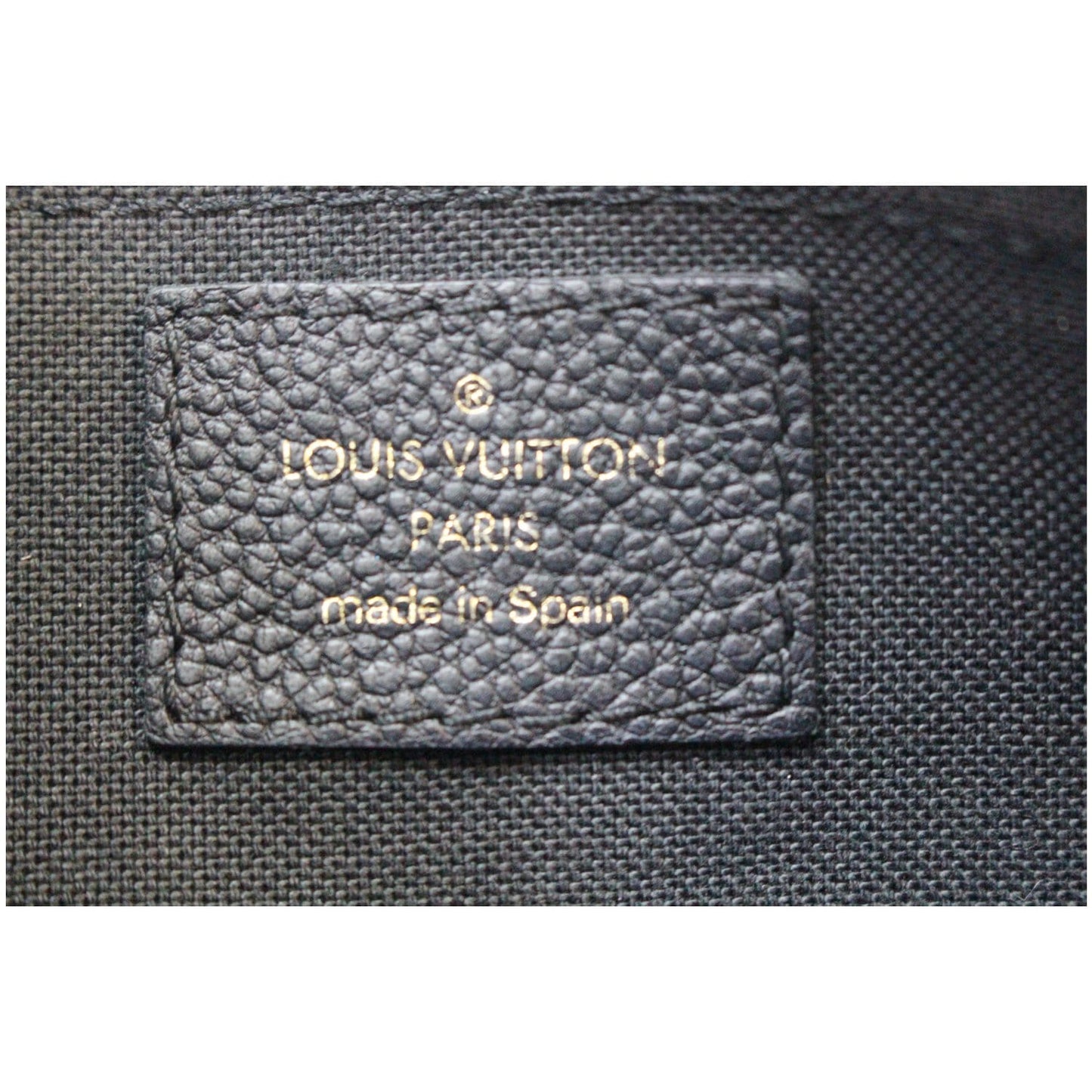 LOUIS VUITTON Pallas Monogram Canvas Clutch Crossbody Bag Brown