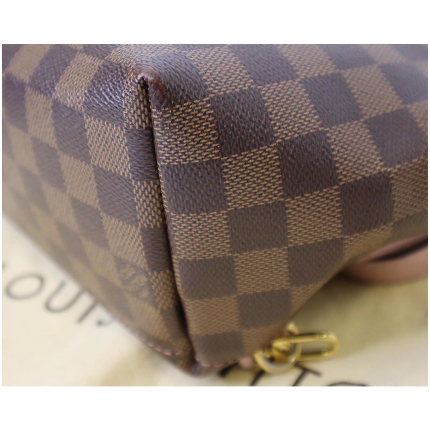 LOUIS VUITTON Clapton Damier Ebene Backpack Bag Magnolia - 20% OFF