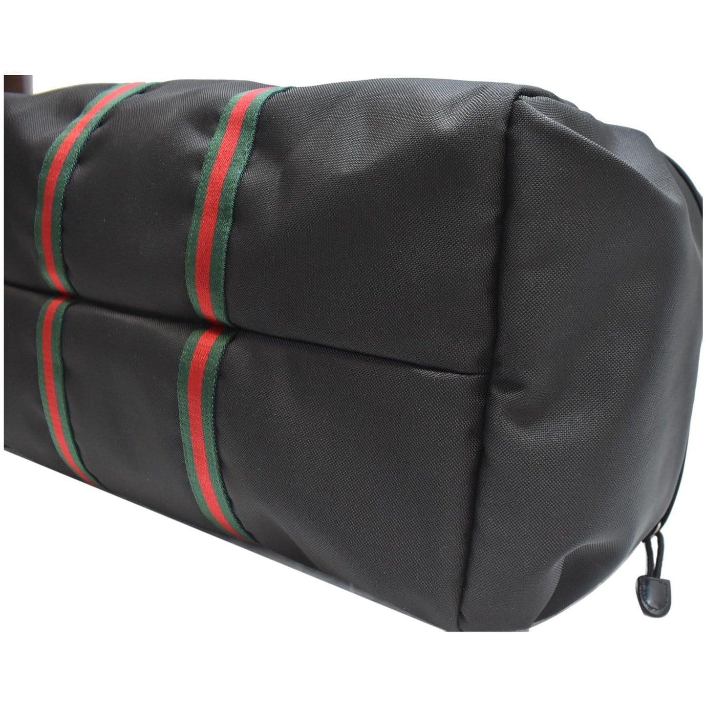 GUCCI Techno Canvas Duffle Travel Bag Black 450983