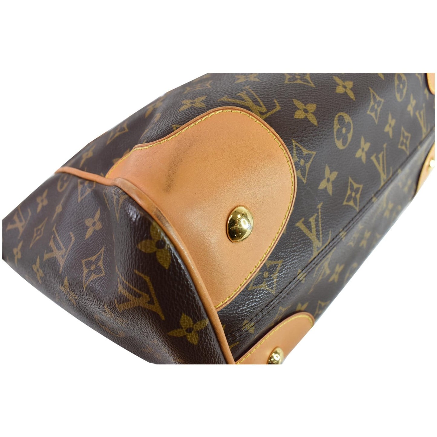 LOUIS VUITTON Estrela MM NM Monogram Canvas Shoulder Bag Brown