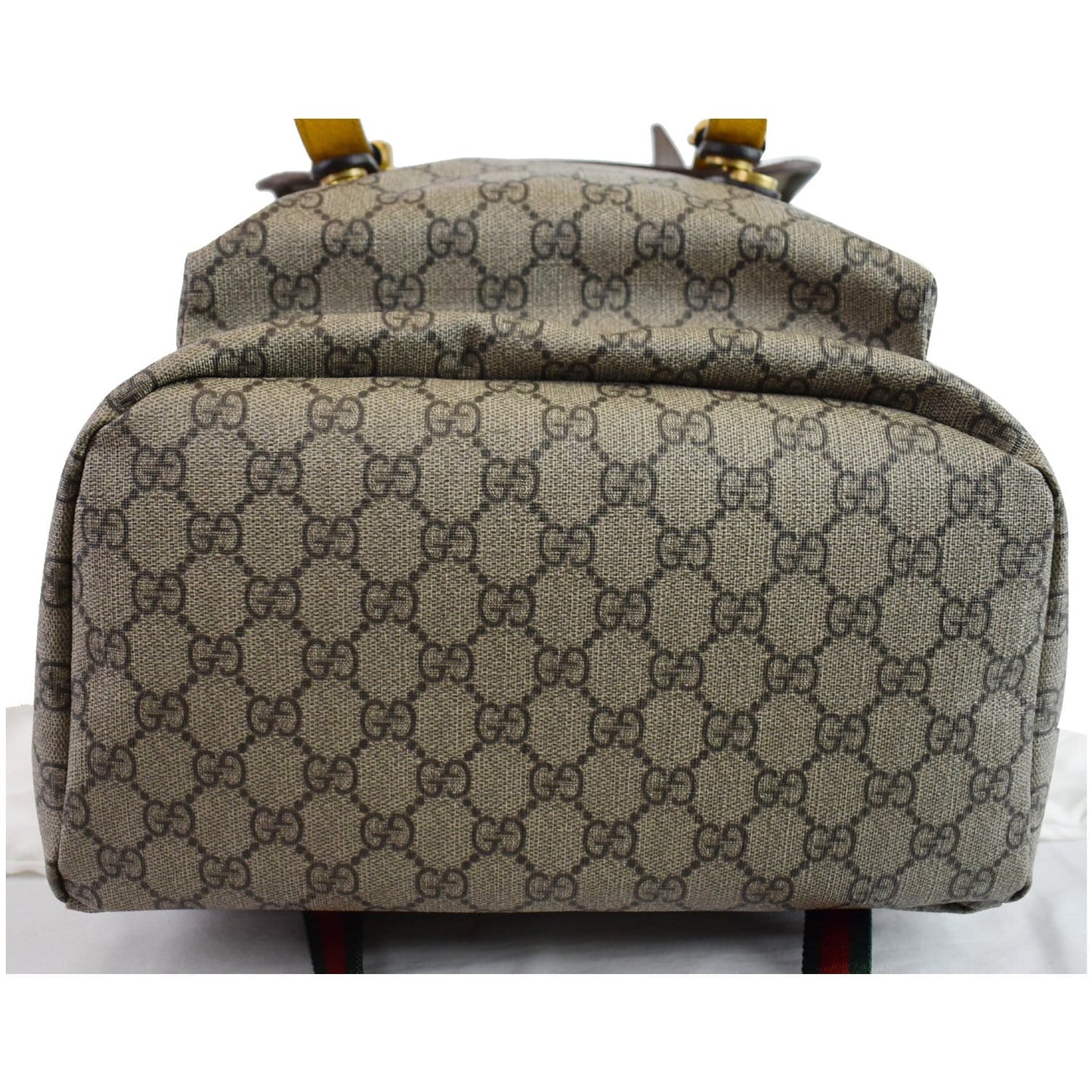 GUCCI Soft GG Supreme Canvas Backpack Bag Beige 473869