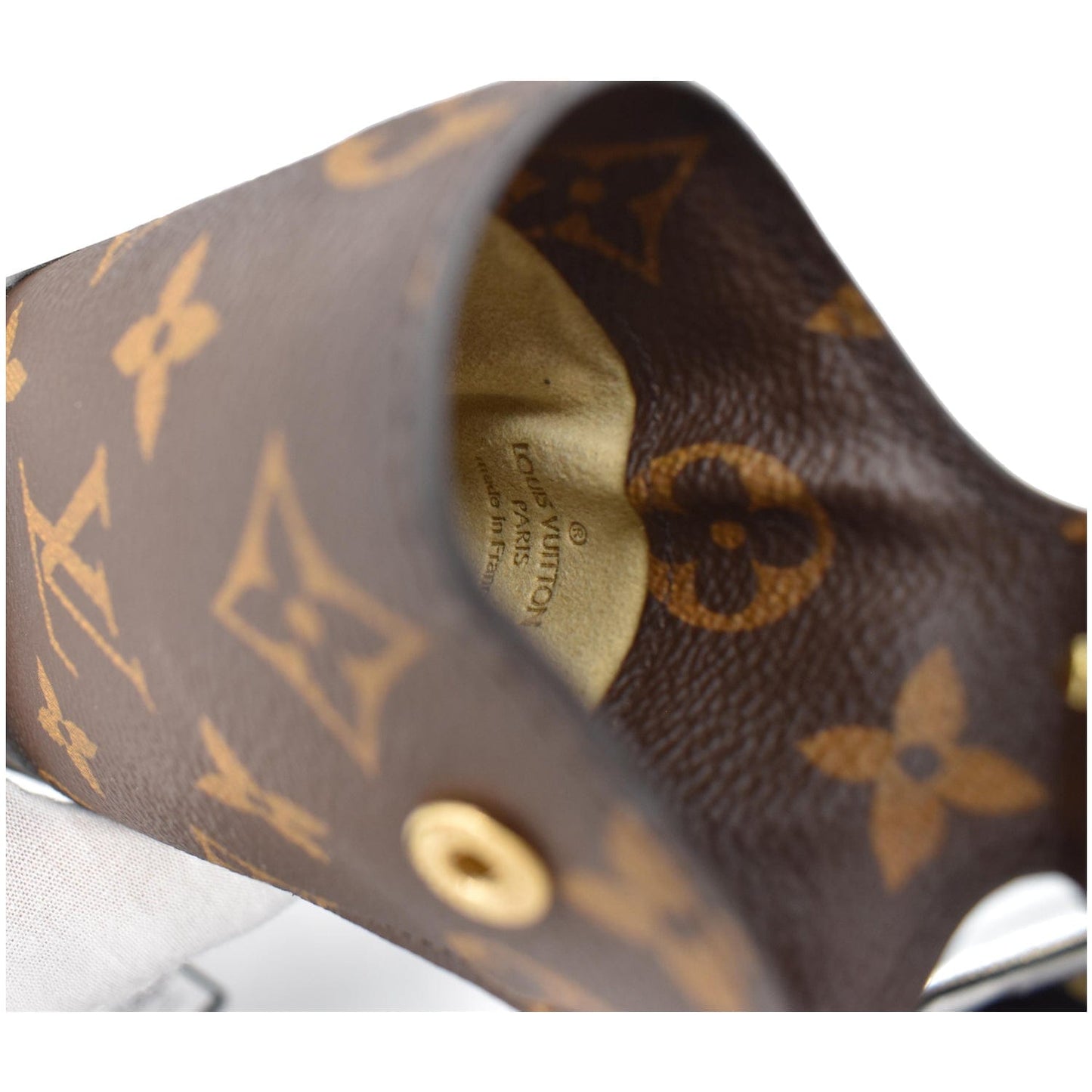 LOUIS VUITTON GM Monogram Canvas Glasses Case Brown