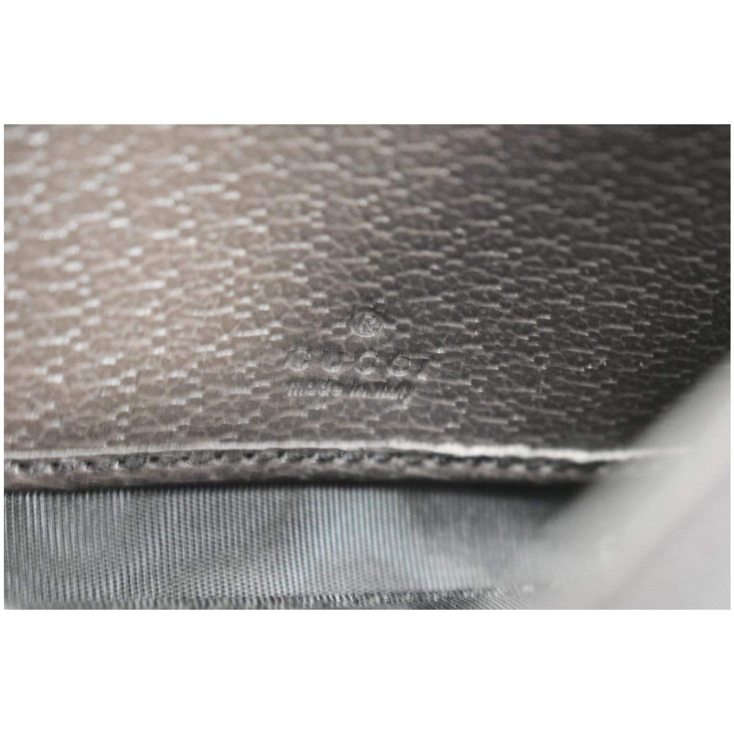 GUCCI Ophidia GG Continental Supreme Canvas Wallet Beige 523153