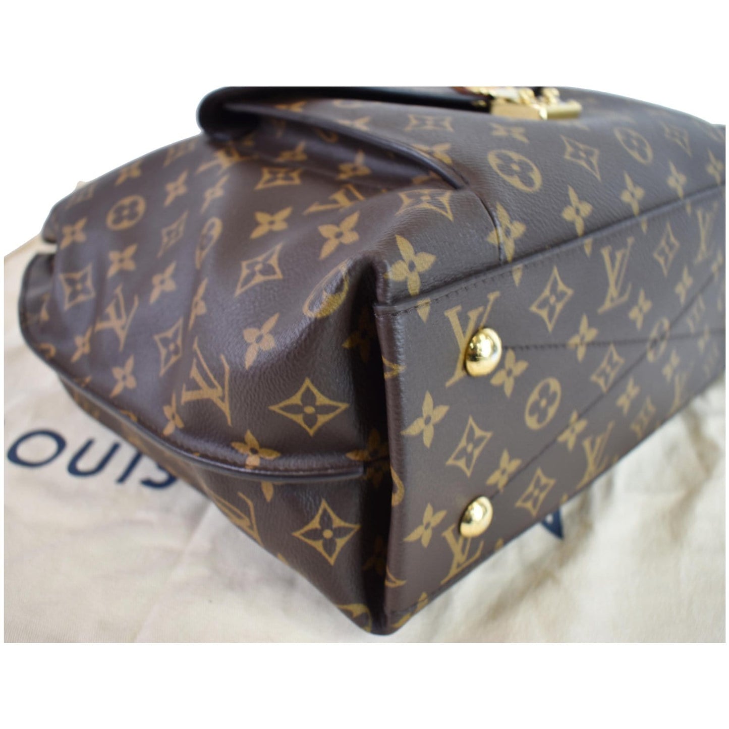 LOUIS VUITTON Metis Hobo Monogram Canvas Shoulder Bag Brown