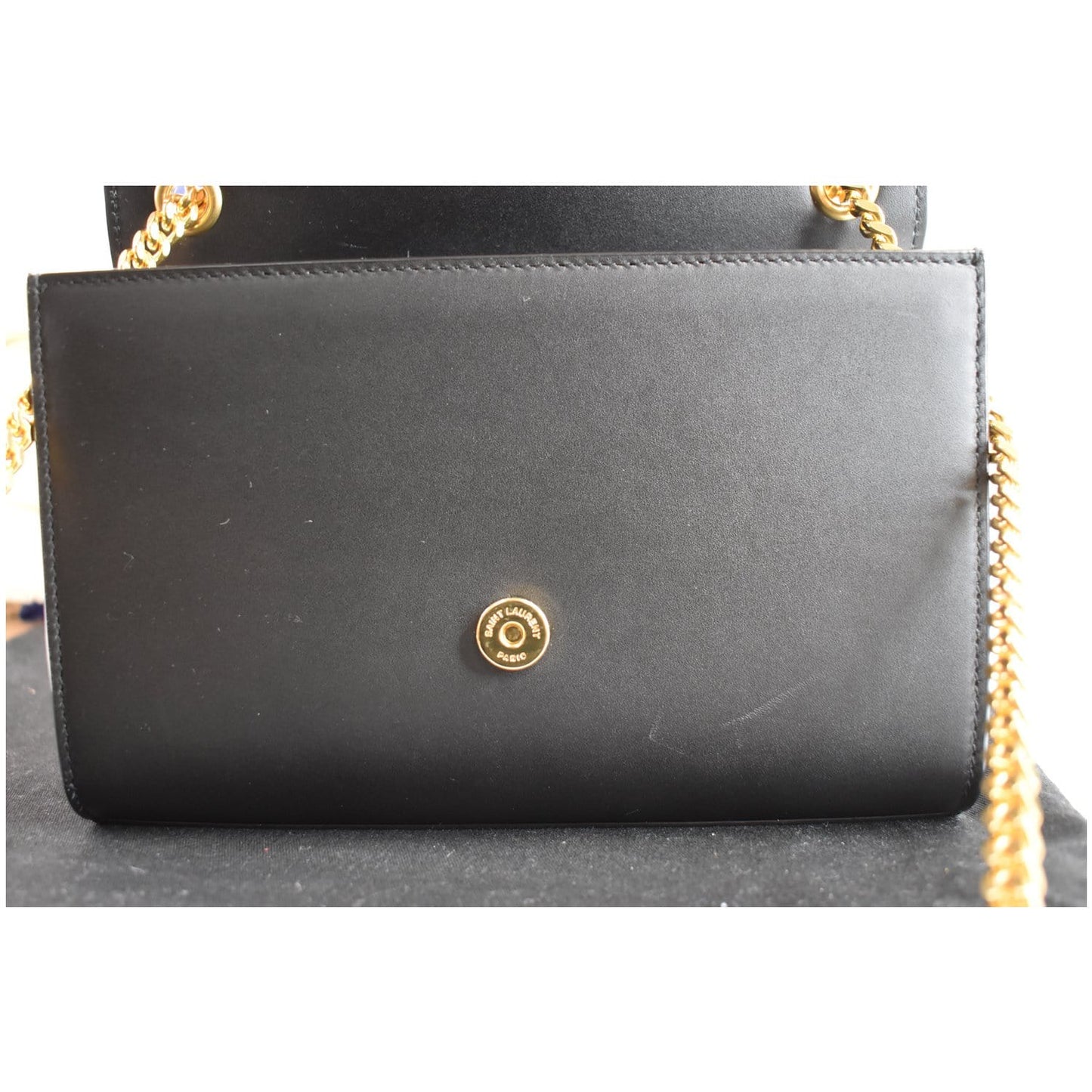 YVES SAINT LAURENT Kate Small Smooth Leather Crossbody Bag Black