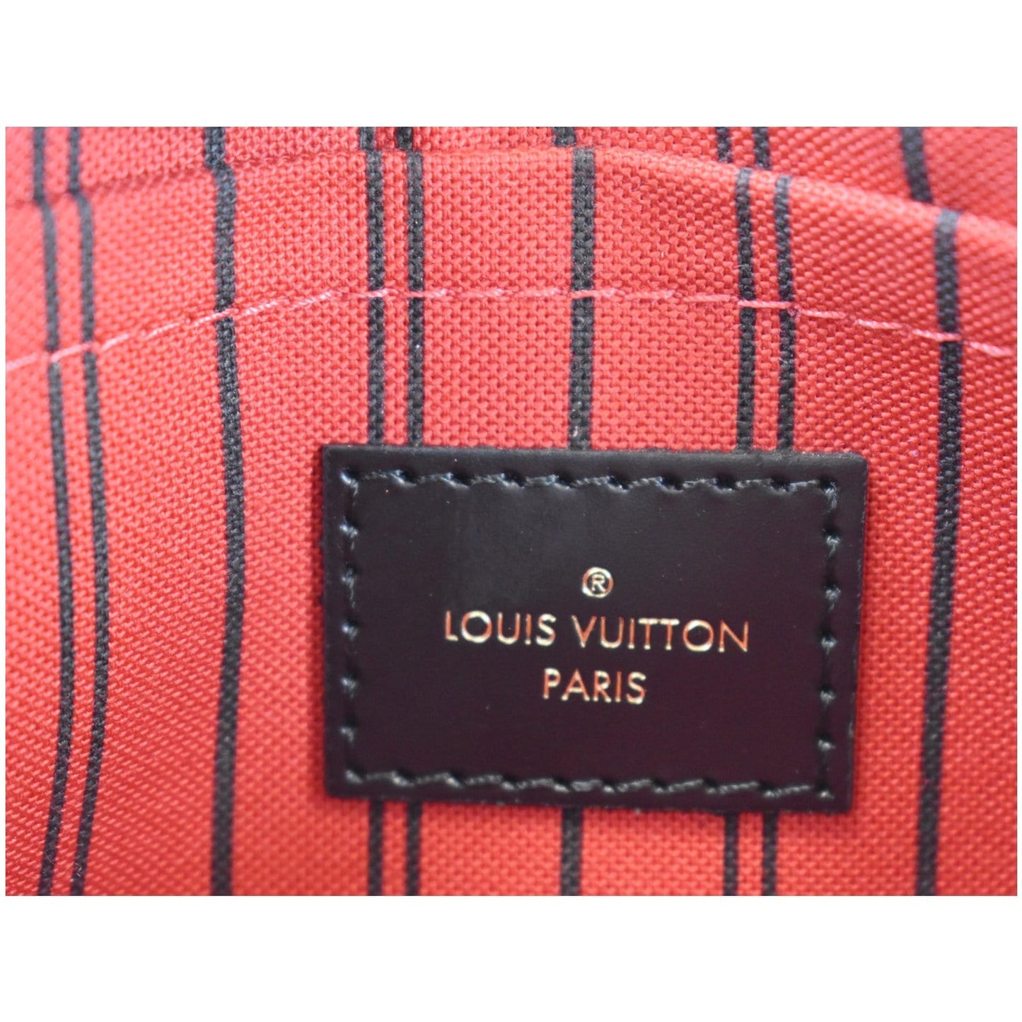 LOUIS VUITTON World Tour Pochette Monogram Canvas Neverfull Wristlet Brown - 15% OFF