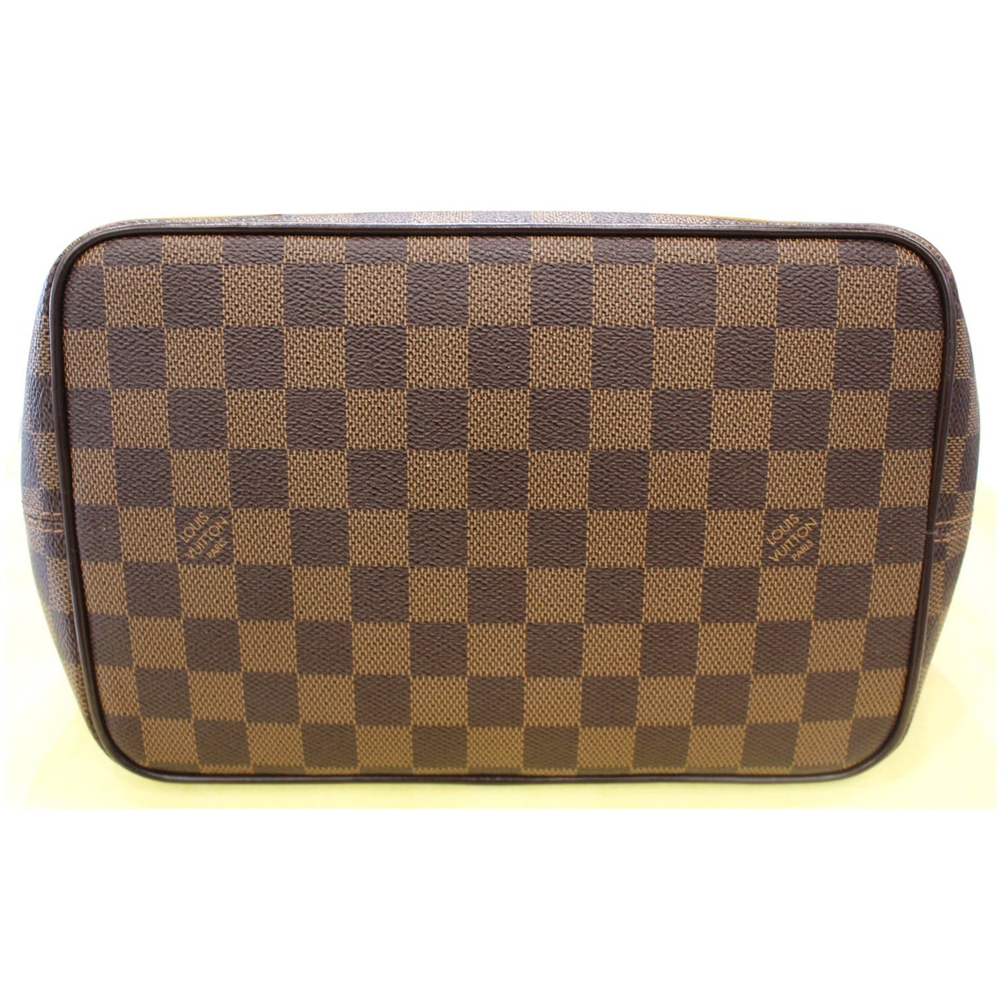 LOUIS VUITTON Bergamo PM Damier Ebene Shoulder Bag Brown