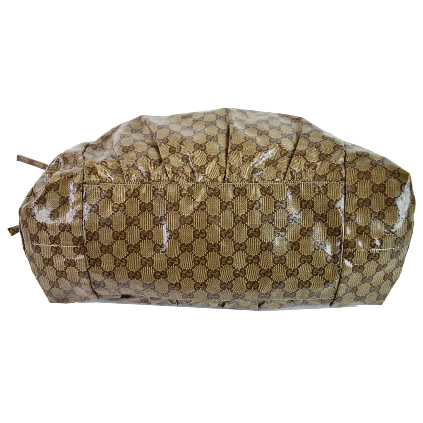 GUCCI Hysteria Large Crystal Coated Canvas Tote Bag Beige 197022