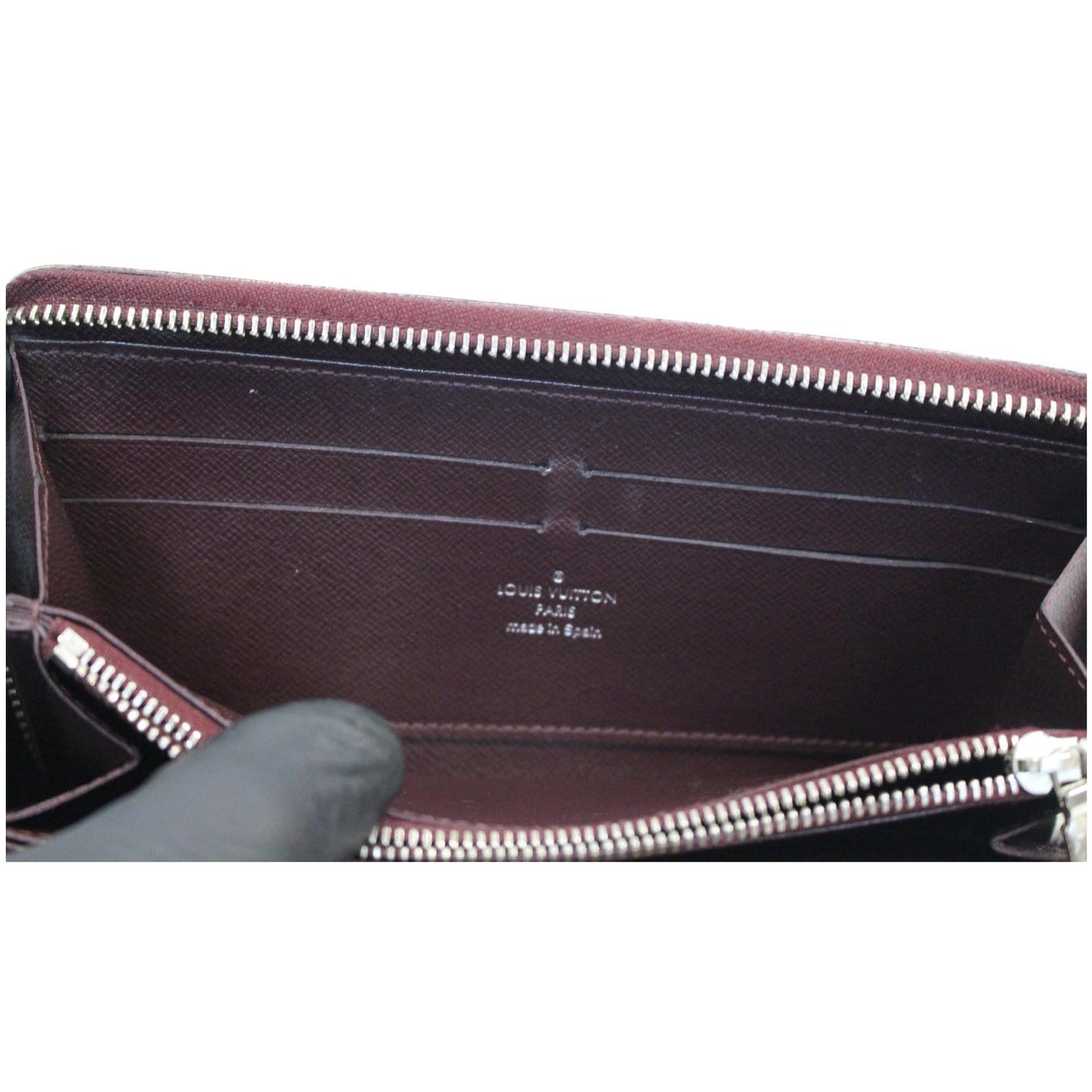 LOUIS VUITTON Epi Electric Zippy Wallet Deep Burgundy - Final Sale
