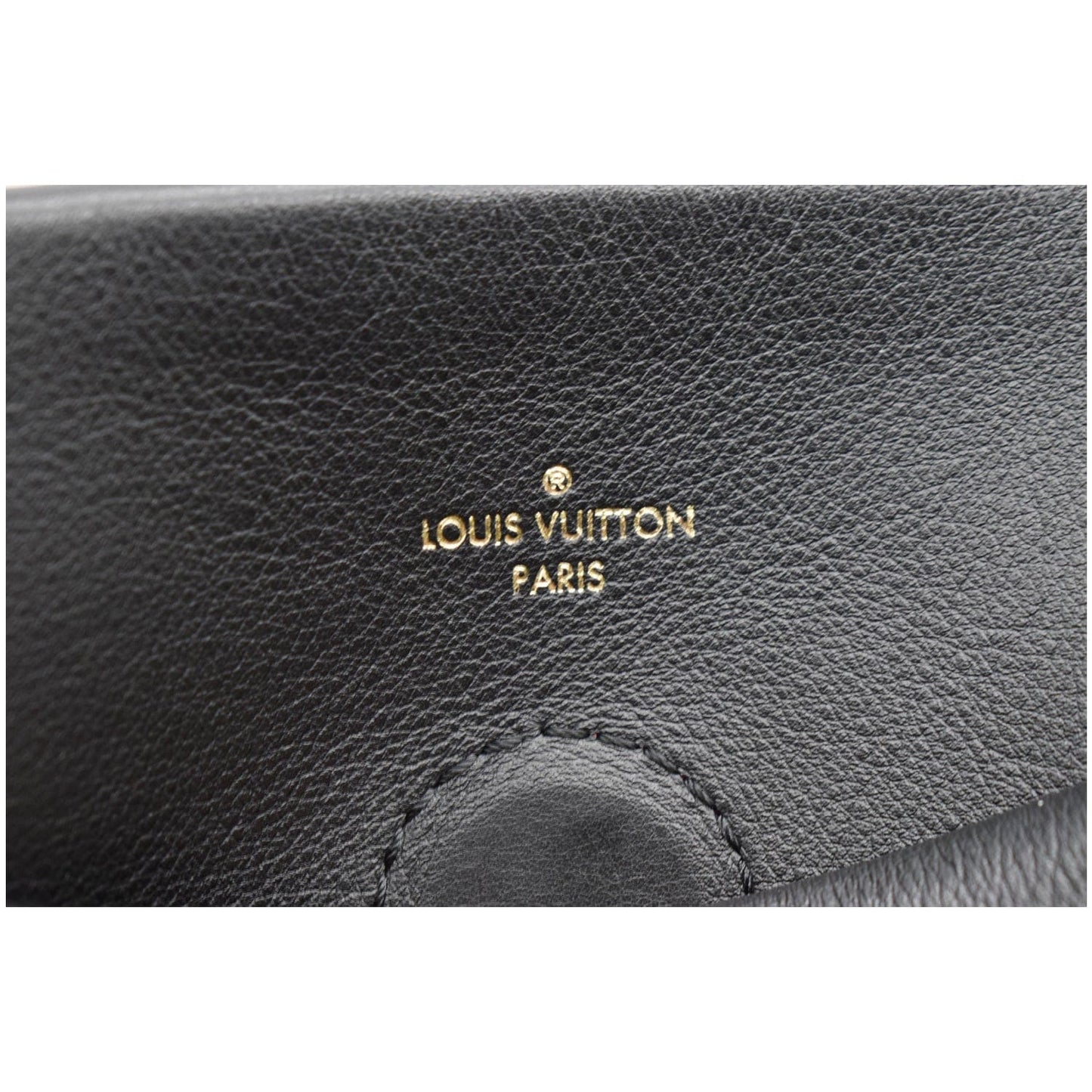 LOUIS VUITTON Tuileries Monogram Canvas Hobo Bag Black