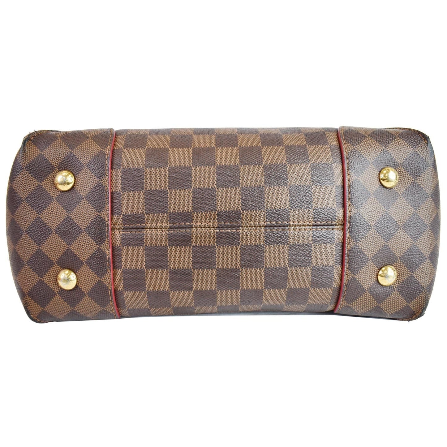 LOUIS VUITTON Caissa Damier Ebene Hobo Bag Brown