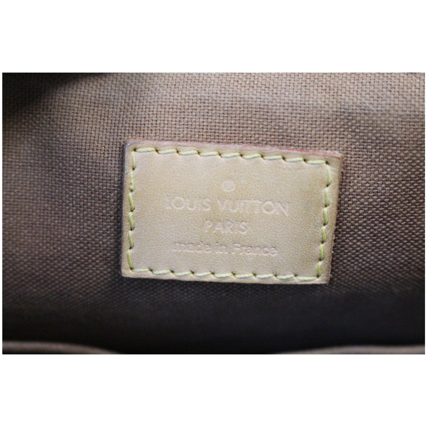 LOUIS VUITTON Palermo PM Monogram Canvas Shoulder Bag Brown