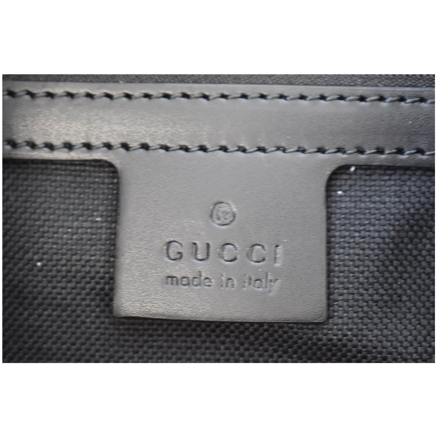 GUCCI Bestiary Tigers GG Supreme Square Messenger Bag Black 474137