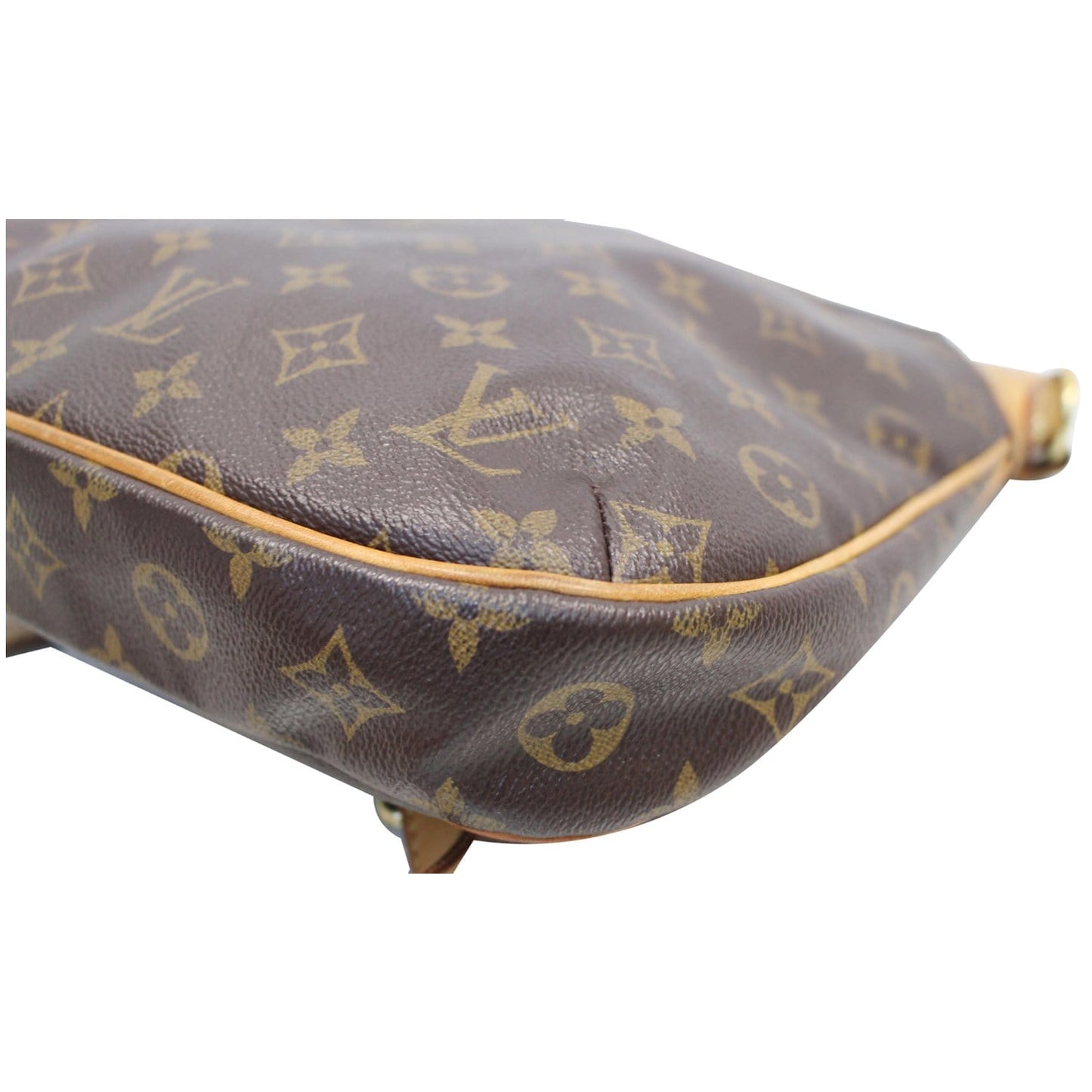 LOUIS VUITTON Odeon PM Monogram Canvas Shoulder Crossbody Bag Brown