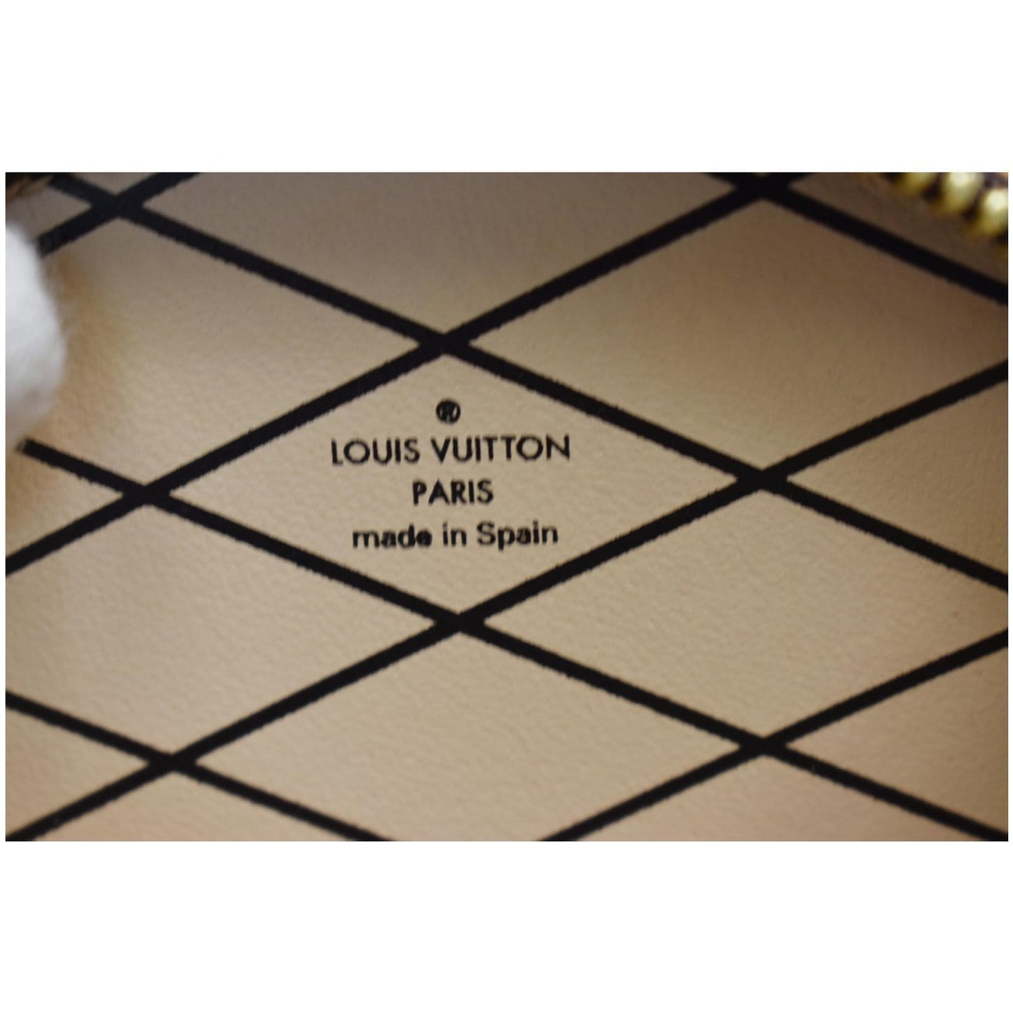 LOUIS VUITTON Catogram Micro Boite Chapeau Canvas Hat Box Bag Marron/Orange