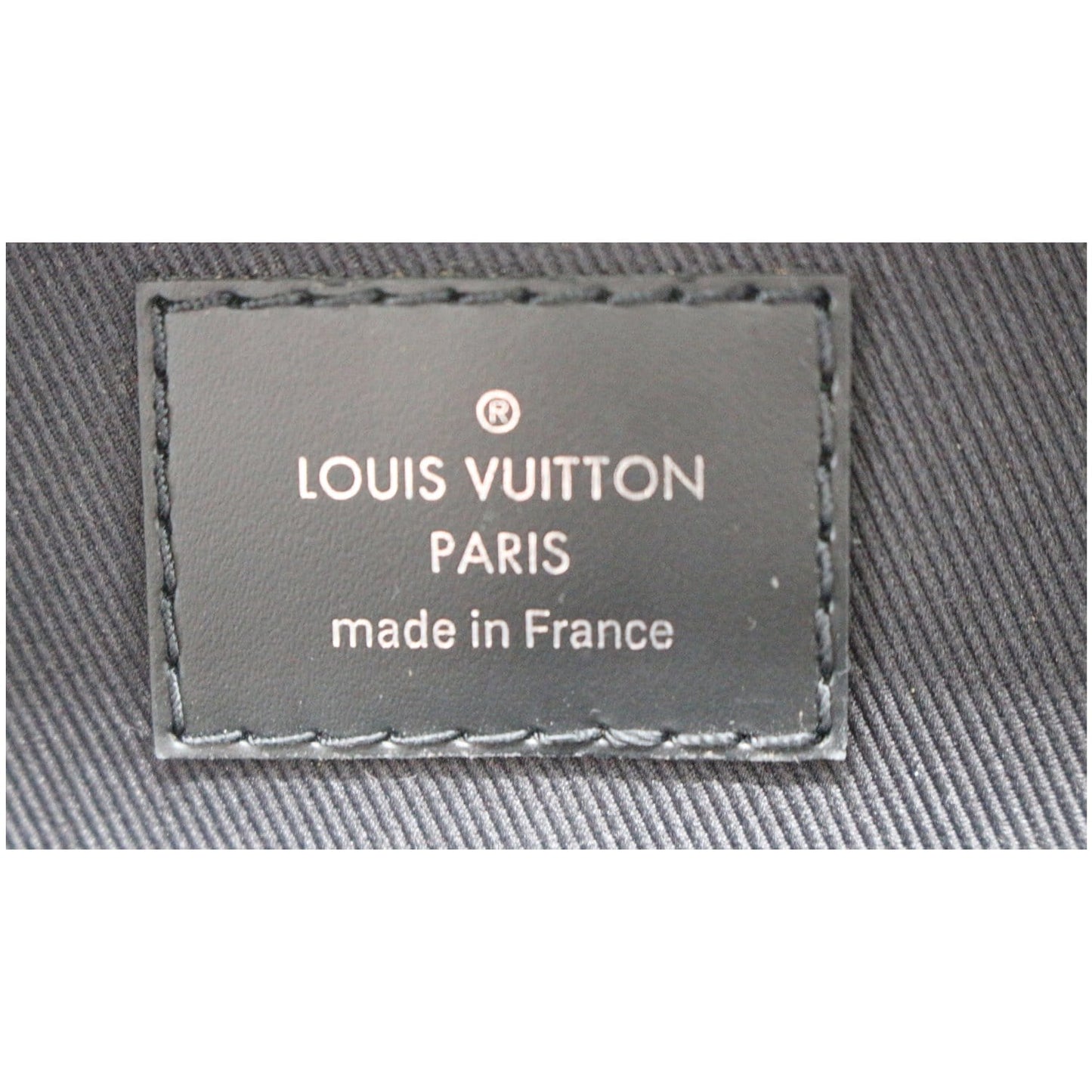 LOUIS VUITTON Josh Damier Graphite Backpack Bag Black