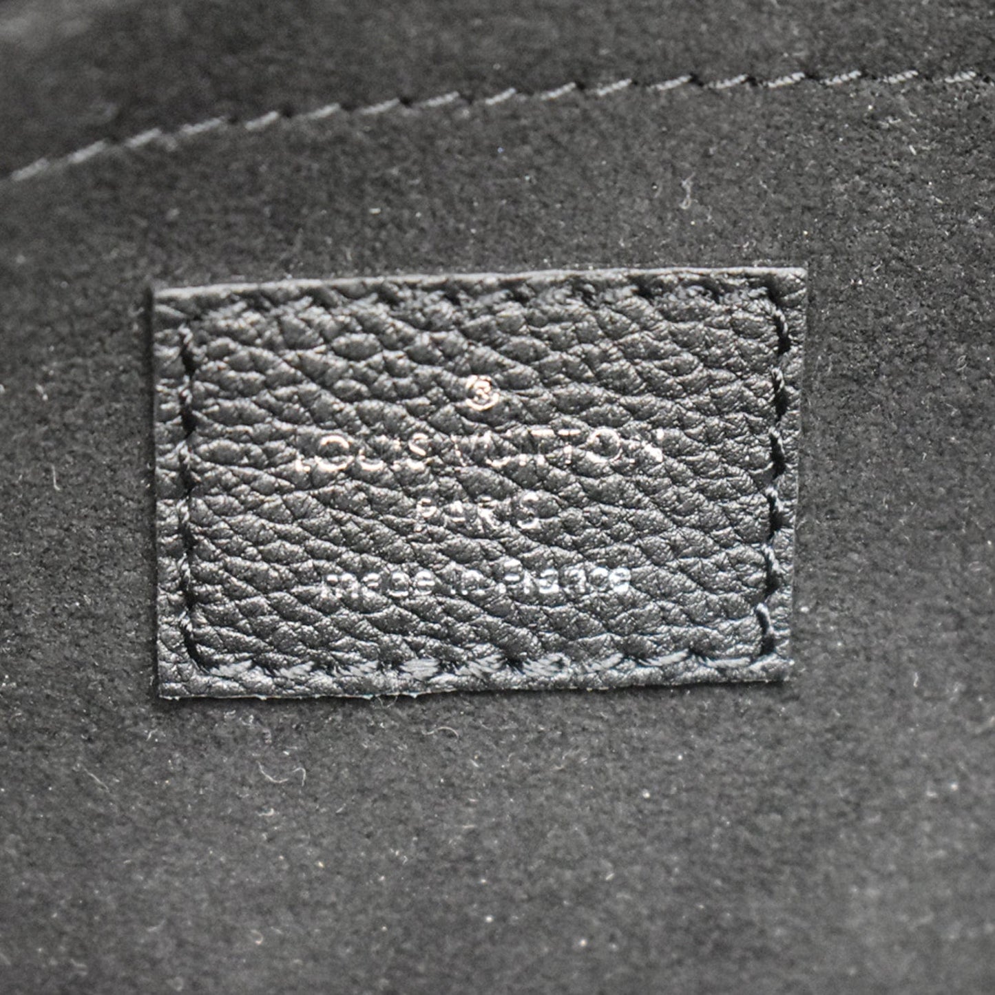LOUIS VUITTON MyLockme BB Python Leather Crossbody Bag Black