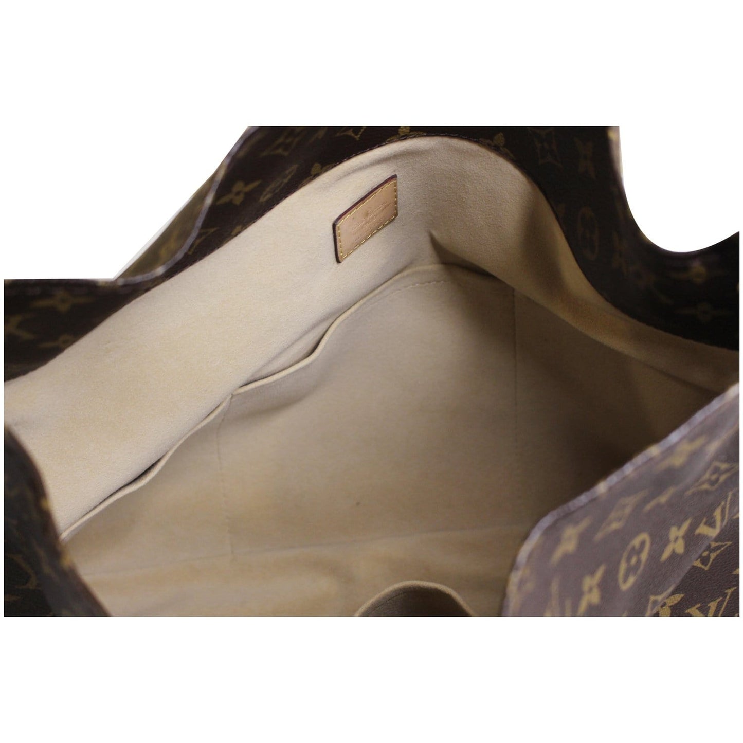LOUIS VUITTON Artsy GM Monogram Canvas Shoulder Bag Brown