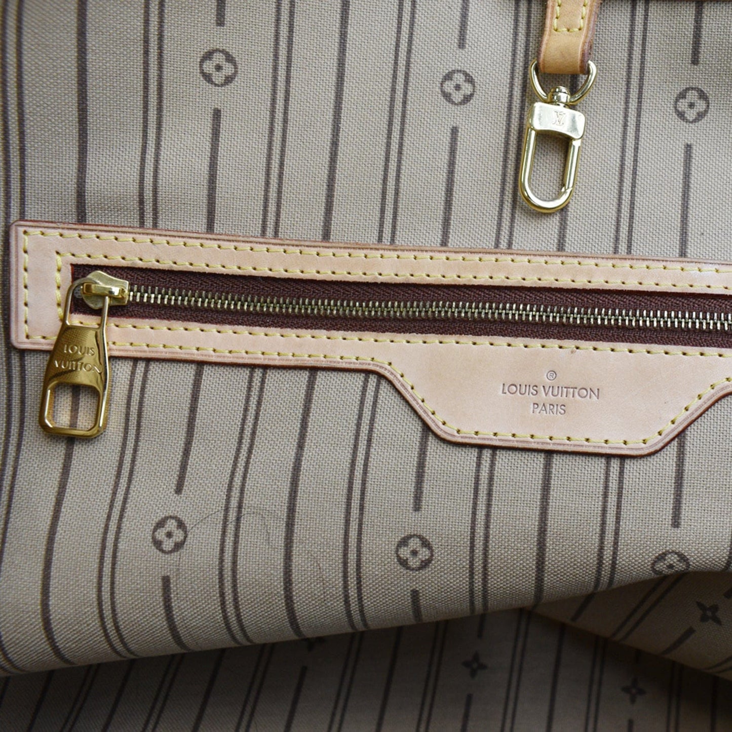 LOUIS VUITTON Delightful PM Monogram Canvas Shoulder Bag Brown
