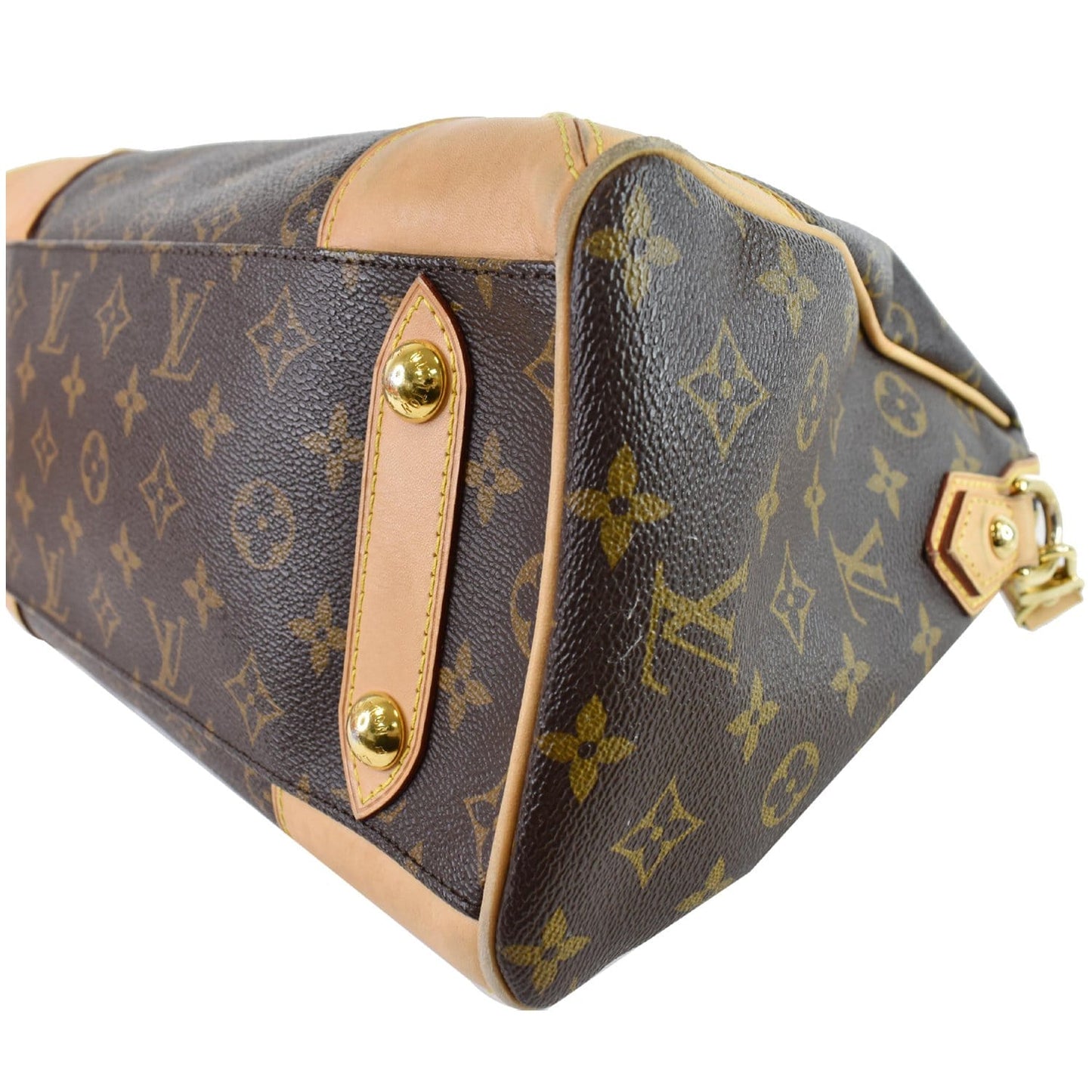 LOUIS VUITTON Monogram Canvas Retiro PM Shoulder Bag Brown