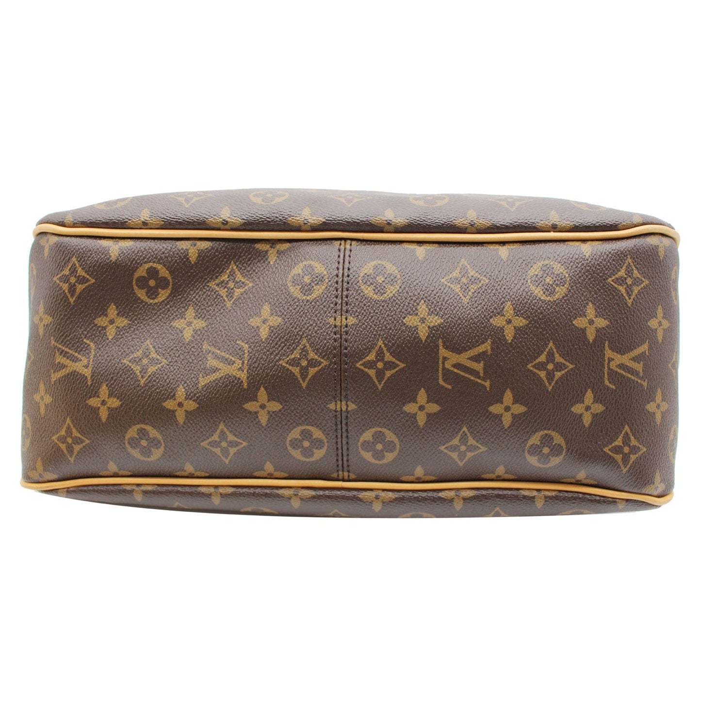 LOUIS VUITTON Delightful PM Monogram Canvas Shoulder Hobo Bag Brown