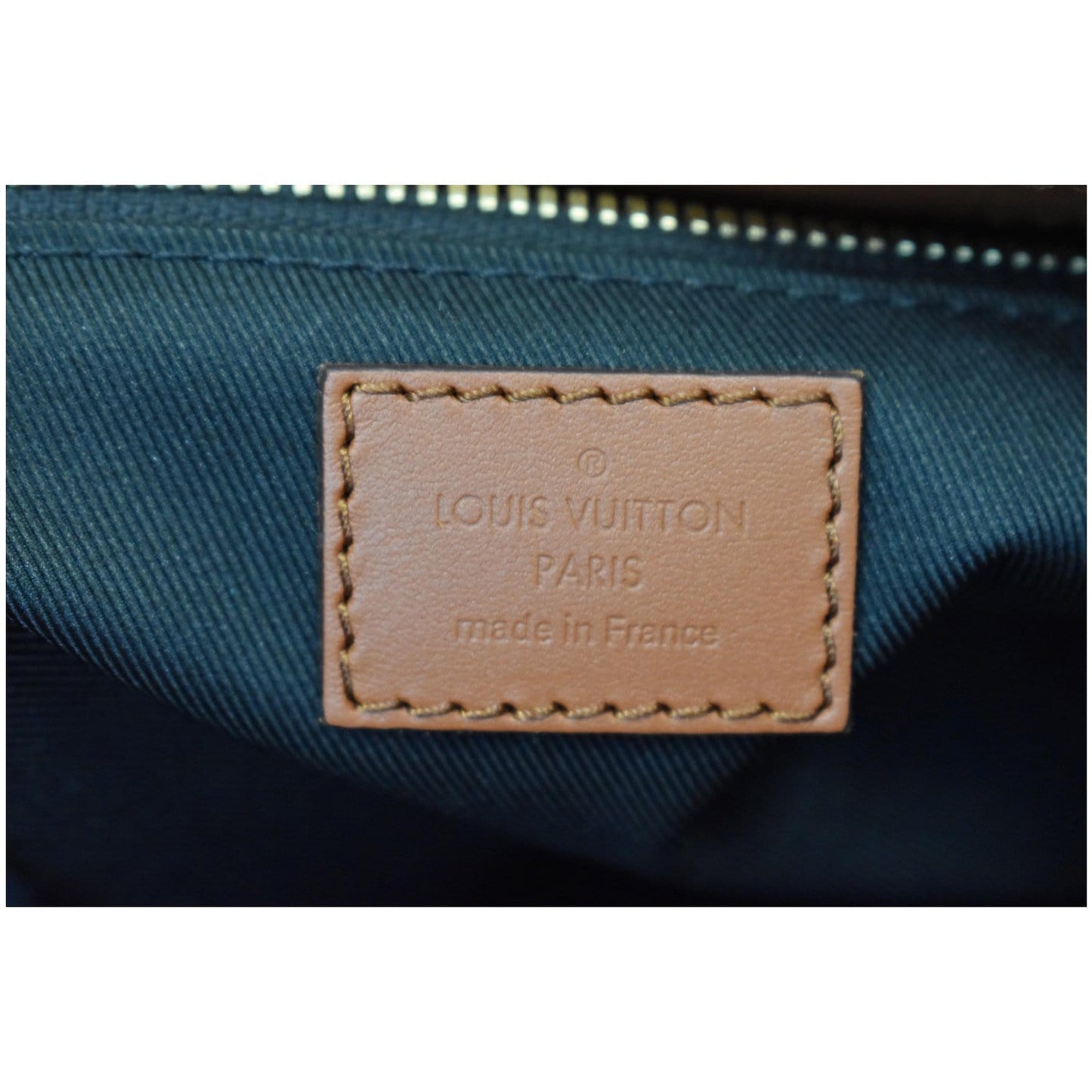 LOUIS VUITTON Dauphine MM Monogram Reverse Canvas Hobo Shoulder Bag Brown