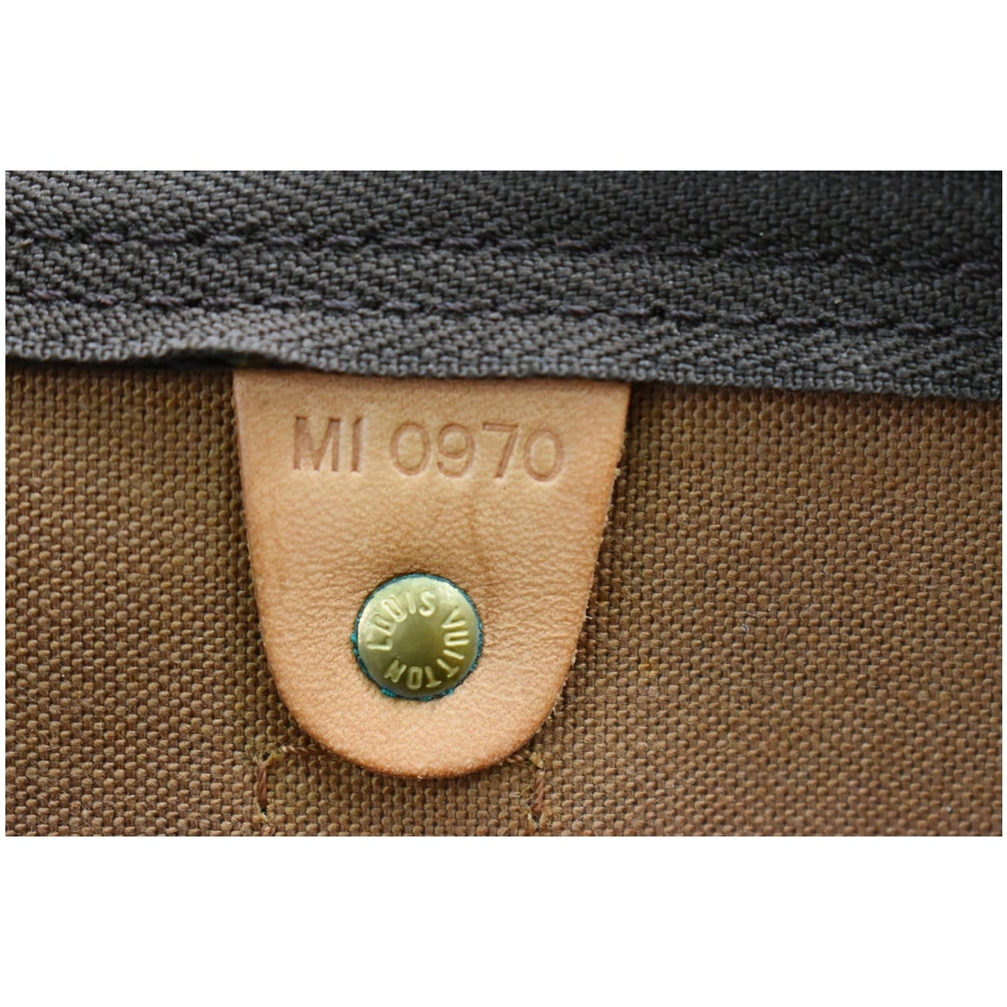LOUIS VUITTON Keepall 55 Monogram Canvas Travel Bag Brown