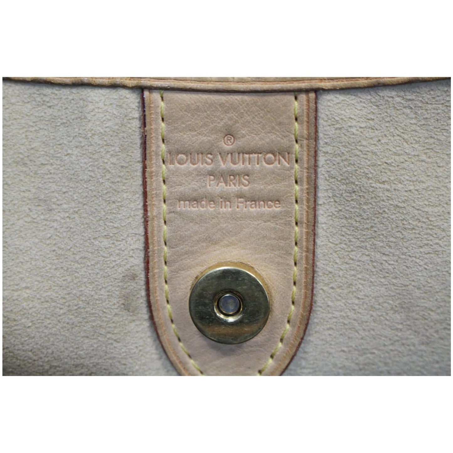 LOUIS VUITTON Galliera GM Monogram Canvas Shoulder Bag Brown