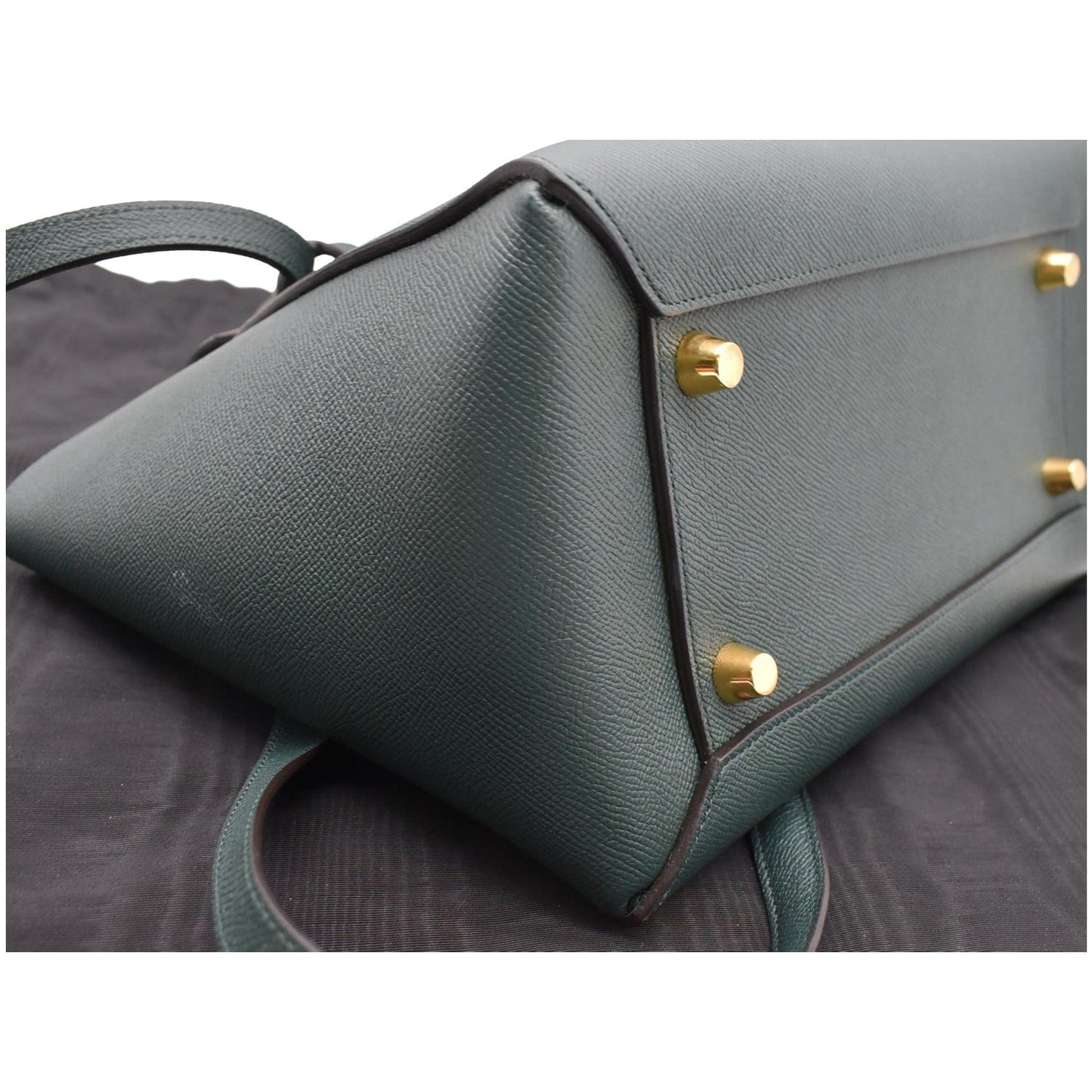 CELINE Mini Belt Grained Calfskin Leather Shoulder Bag Amazone