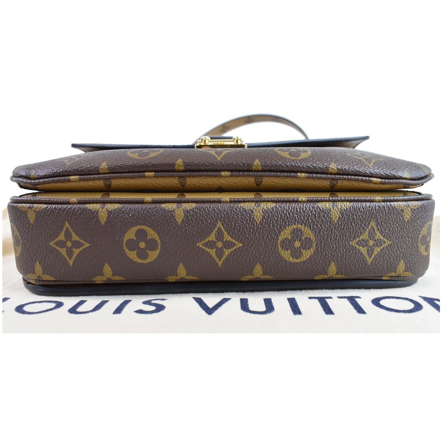 LOUIS VUITTON  Metis Pochette Reverse Monogram Canvas Crossbody Bag Brown