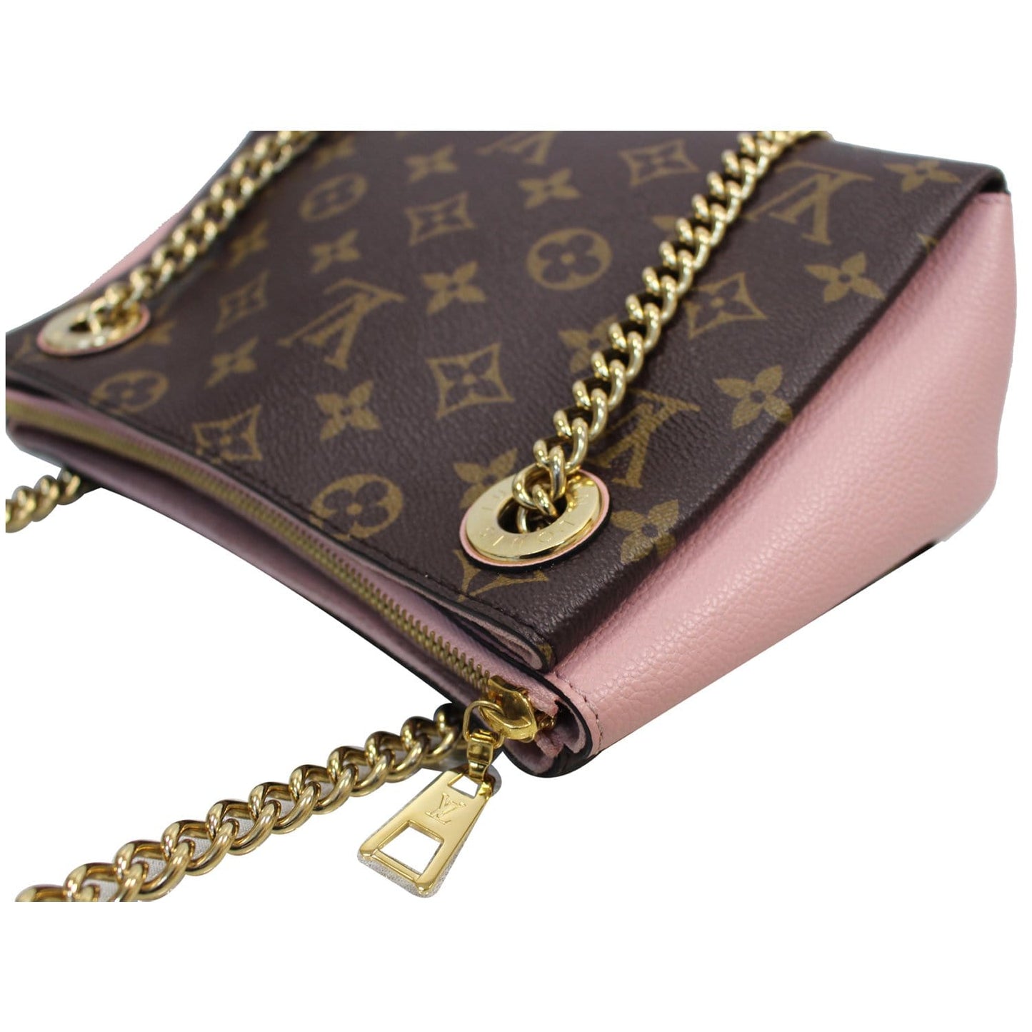 LOUIS VUITTON Surene BB Monogram Canvas Shoulder Bag Rose Poudre