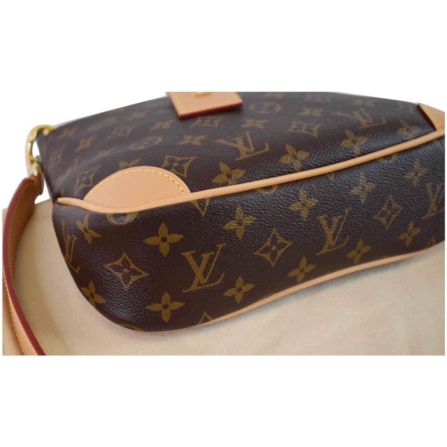 LOUIS VUITTON Odeon PM NM Monogram Canvas Shoulder Bag Natural