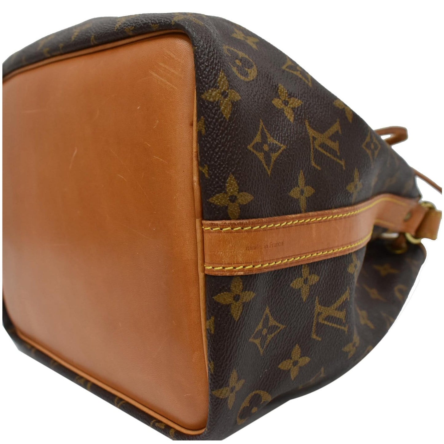LOUIS VUITTON Noe BB Monogram Canvas Shoulder Bag Brown