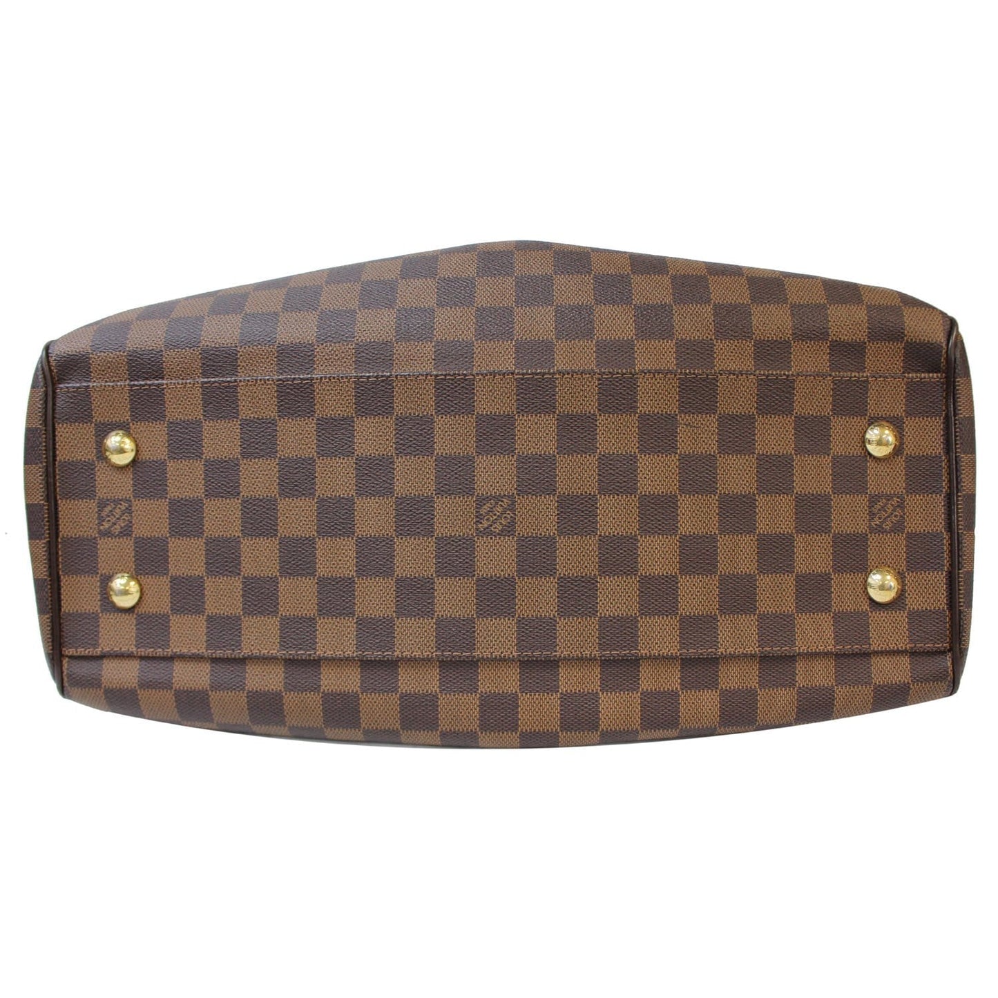 LOUIS VUITTON Trevi GM Damier Ebene 2way Shoulder Bag Brown